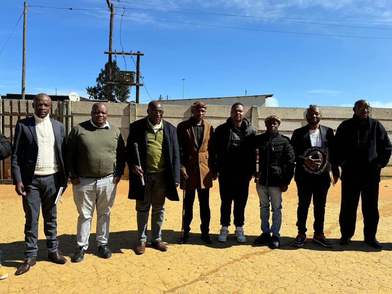 Delmas first engages traditional leaders in strategic development talks