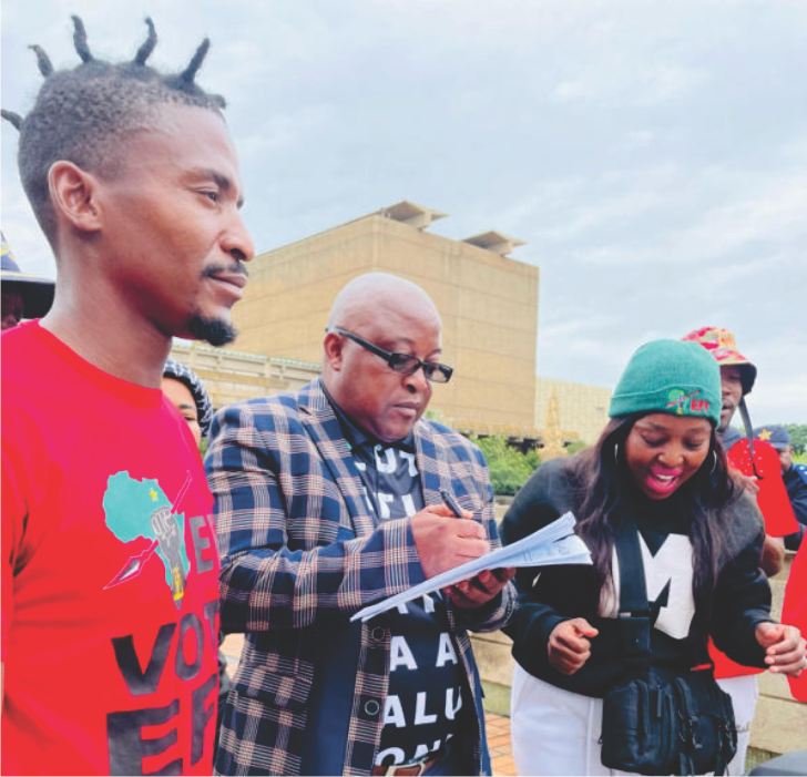 EFF, Ward 14 residents protest service delivery failures in eMalahleni