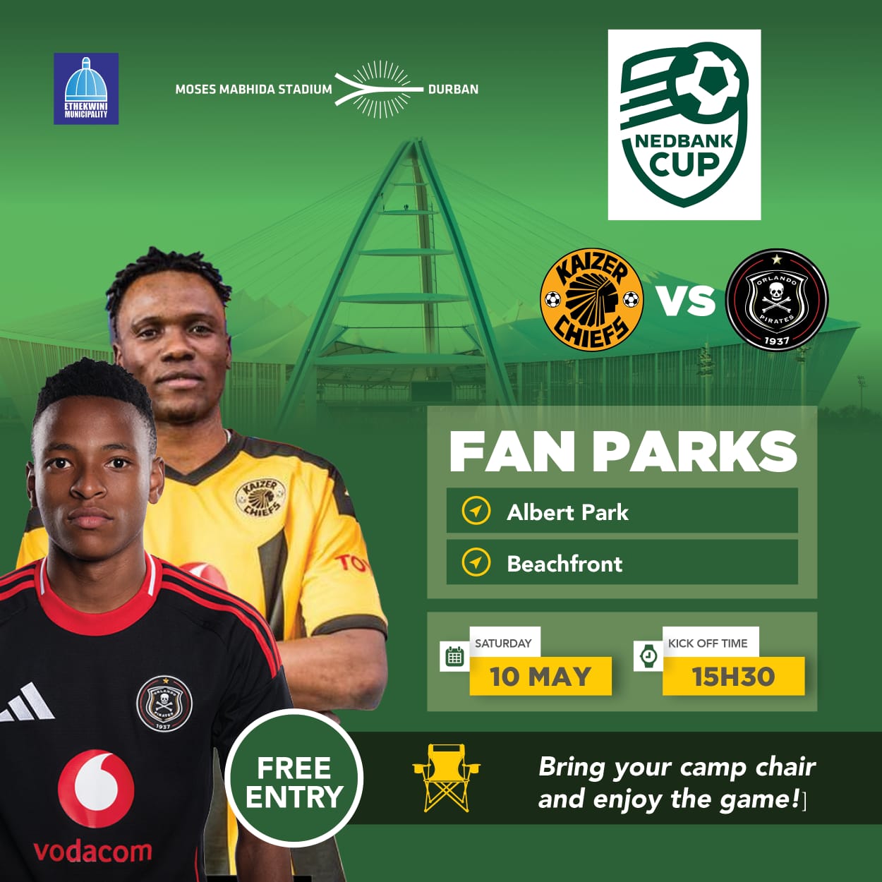 D-DAY IS HERE: Will Chiefs end 10-Year drought? Nkangala fans share their predictions