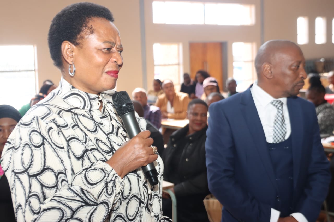 Dr Mhaule engages Nkangala education stakeholders
