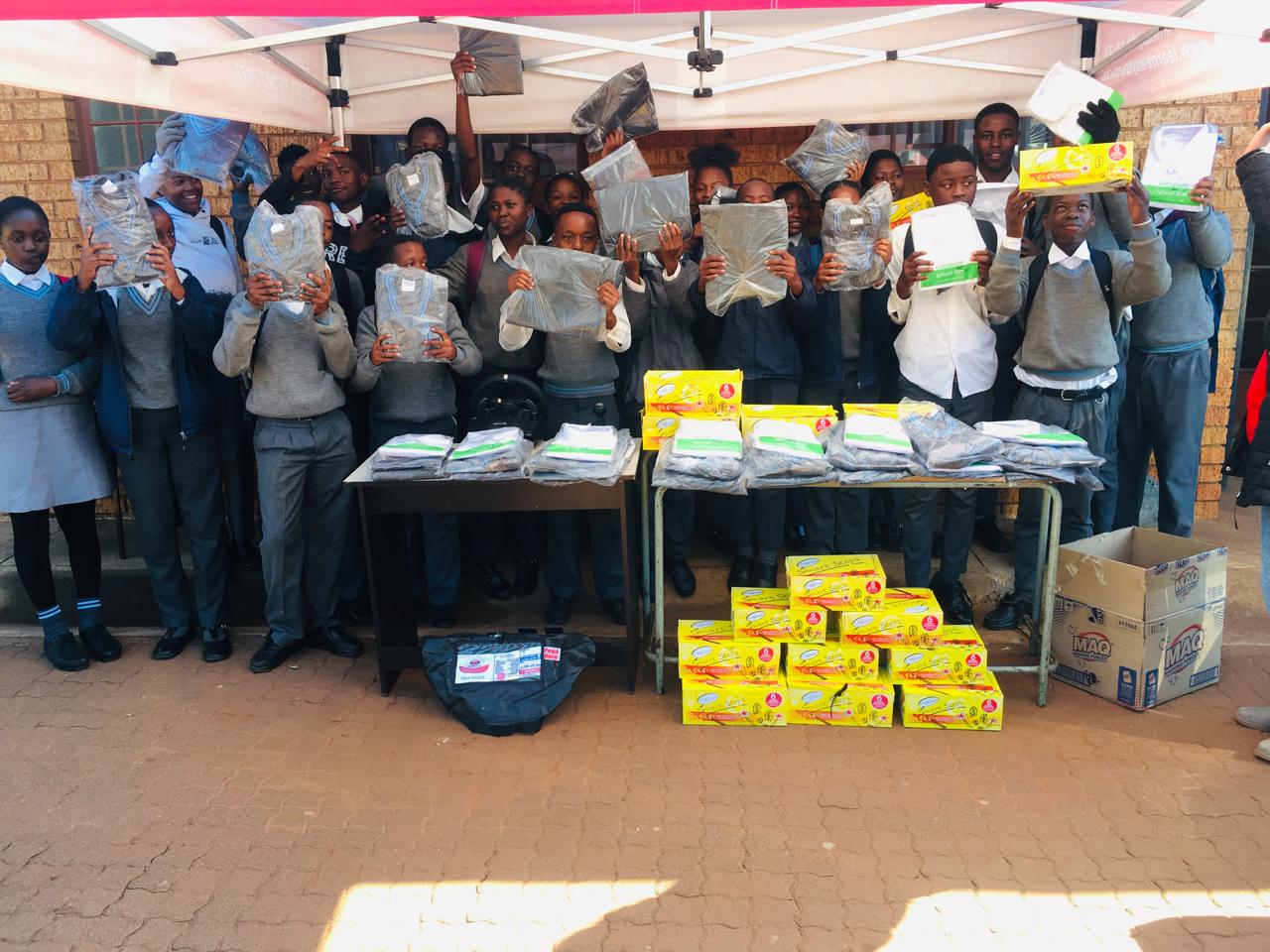 Learn Easy Driving School drives change with winter uniform donation to 30 learners