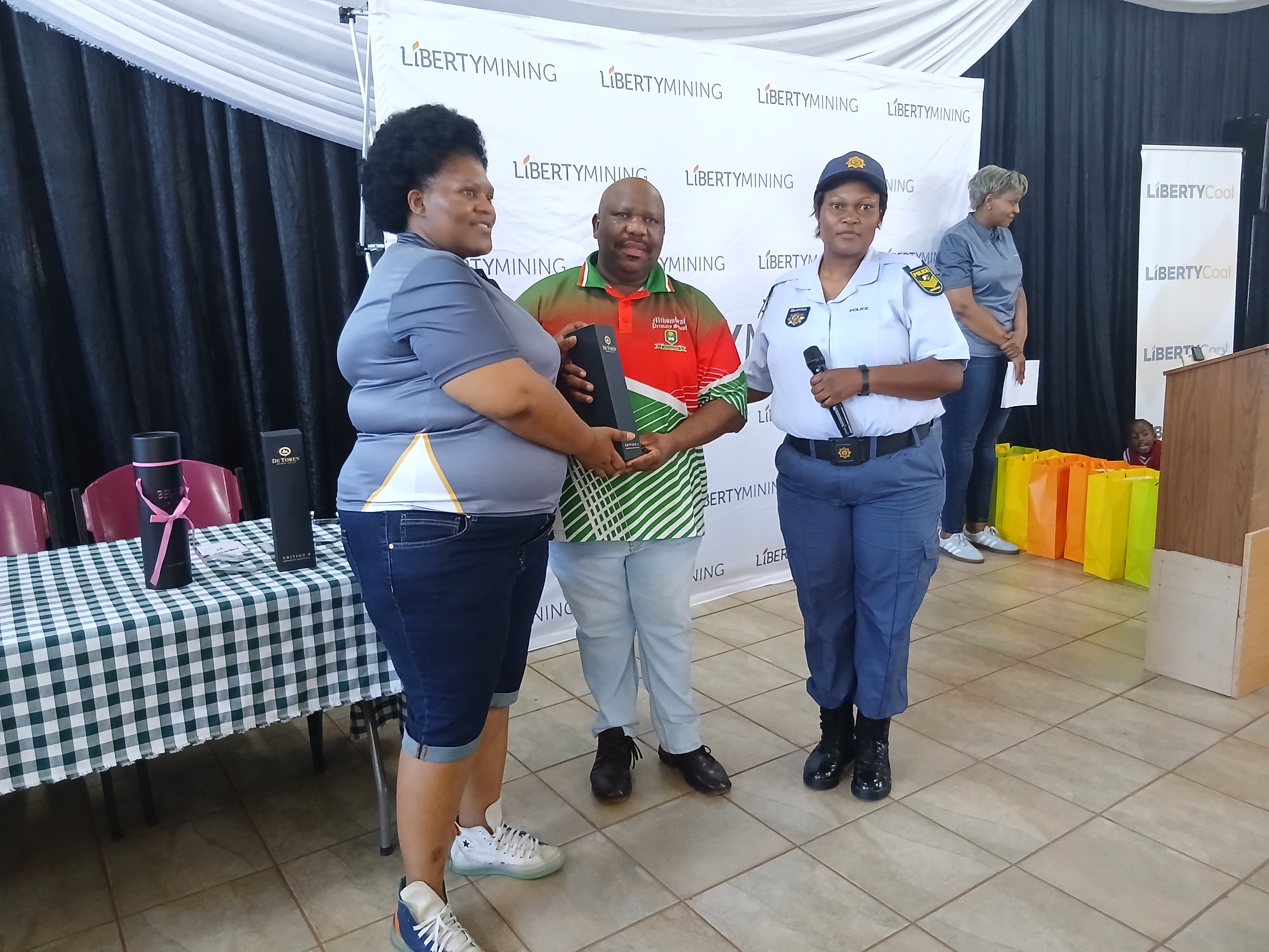 Liberty Coal’s aggressive donation of 1,000 uniform packs change lives in Steve Tshwete