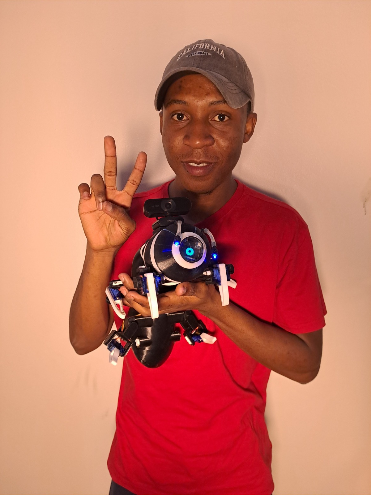 From scrap to robotics: Shabane builds robot inspired by grandmother