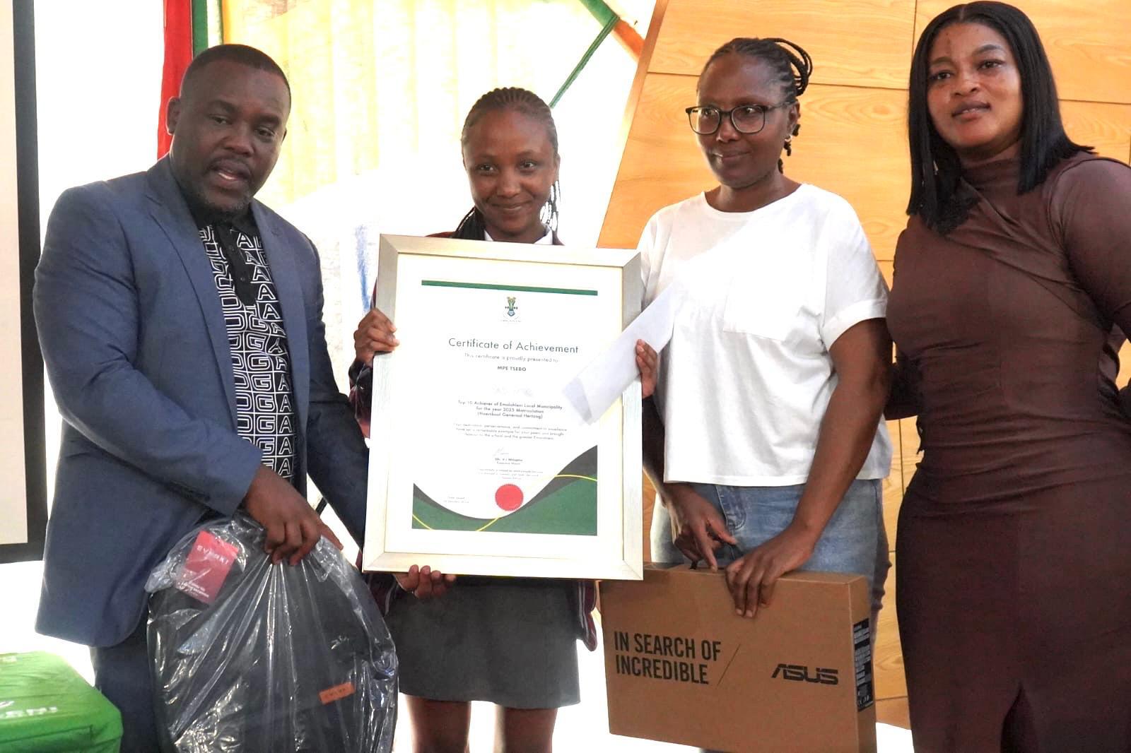 Emalahleni and Thembisile Hani municipalities celebrate top learners