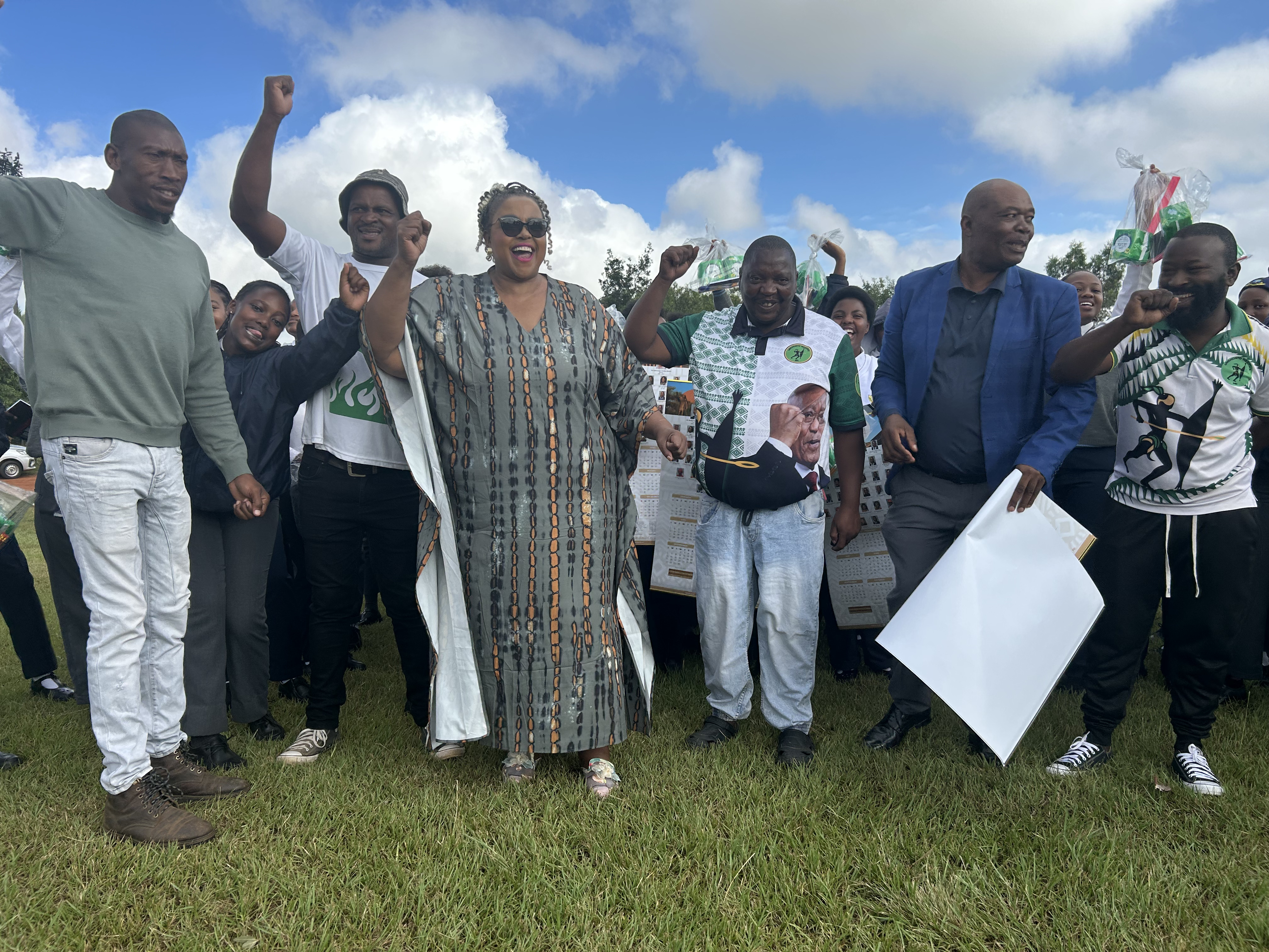 Why were MK members denied to donate school uniforms?