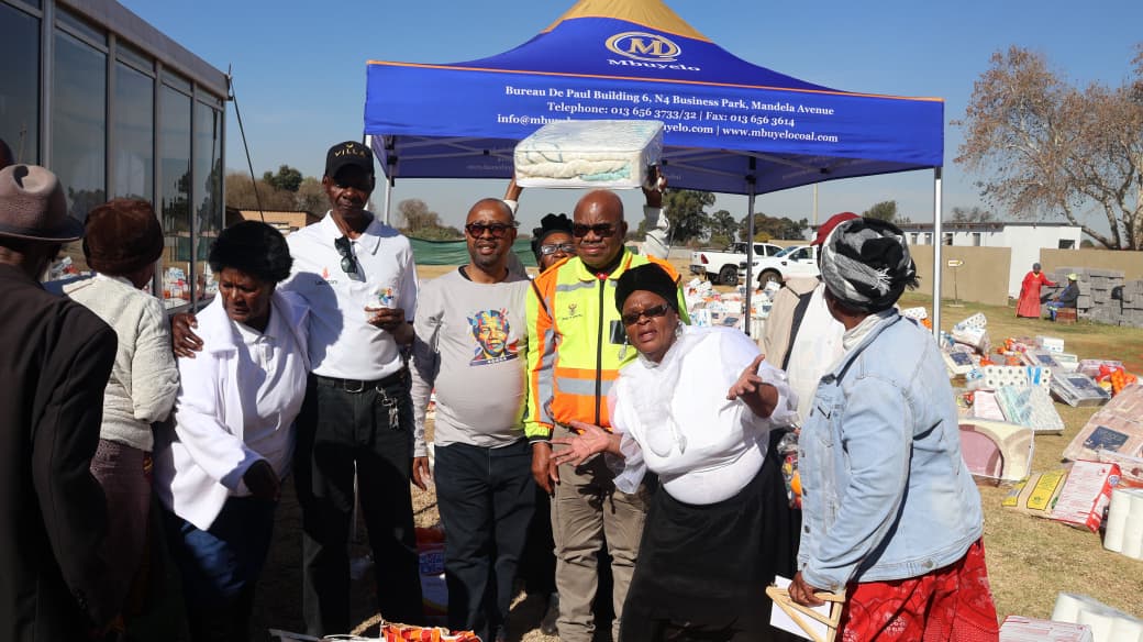 Mbuyelo brings joy to 120 Delmas elderly on Mandela Day