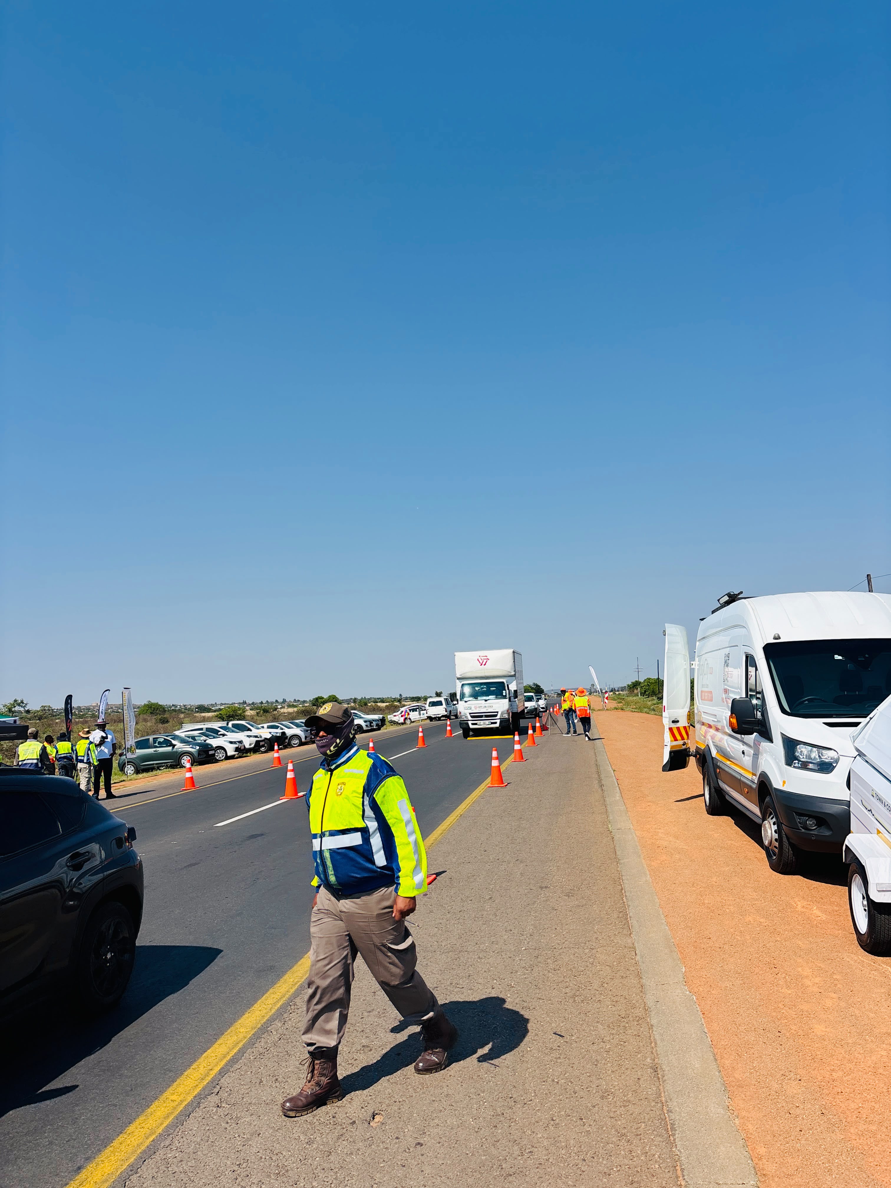 THLM launches Transport Month roadblock on R573, unveils new enforcement system